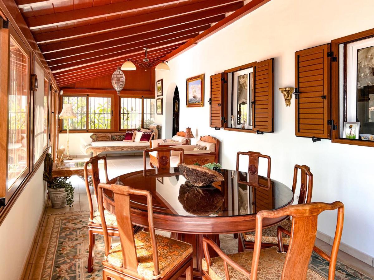 Exquisite Rural House With Garden, Pool And Sea Views Villa Arico Viejo Eksteriør bilde