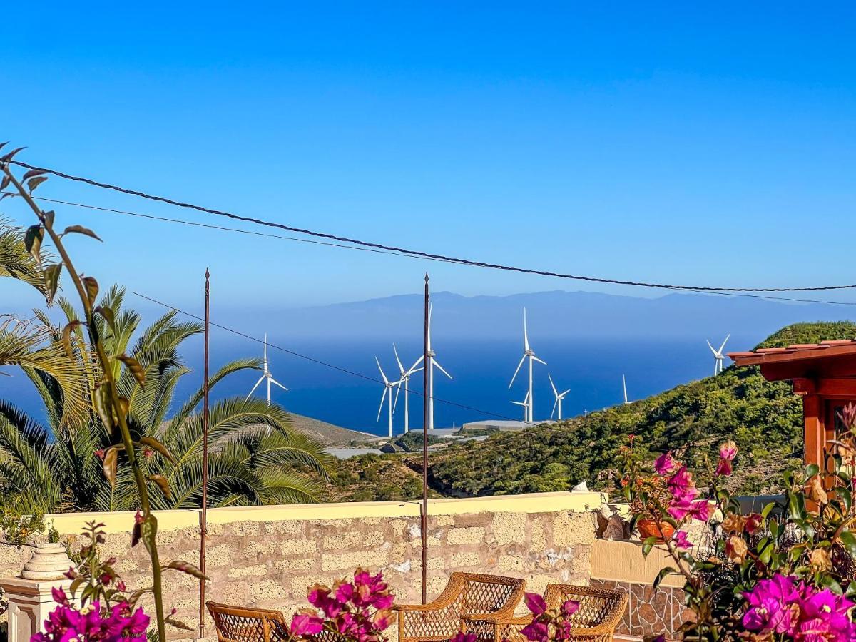Exquisite Rural House With Garden, Pool And Sea Views Villa Arico Viejo Eksteriør bilde