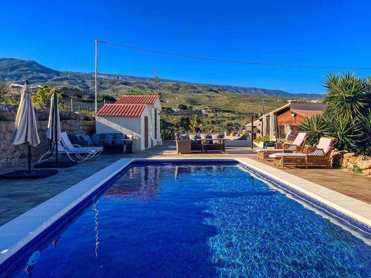 Exquisite Rural House With Garden, Pool And Sea Views Villa Arico Viejo Eksteriør bilde