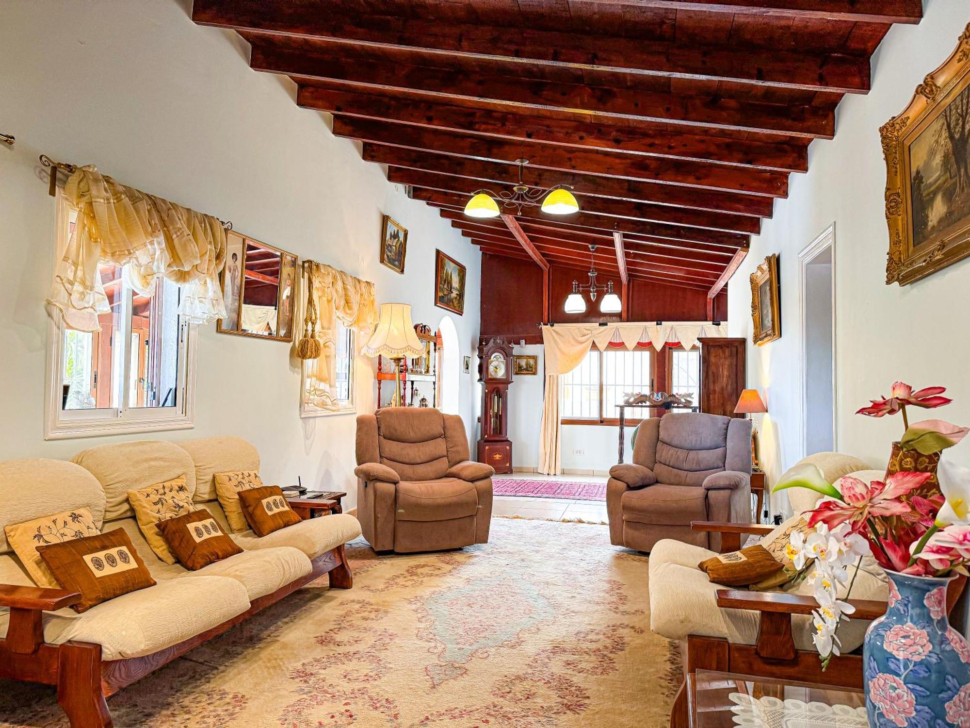 Exquisite Rural House With Garden, Pool And Sea Views Villa Arico Viejo Eksteriør bilde